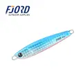 FJORD Hot Sale Glow Jigs 30g 40g 60g Saltwater Fishing Lures with Hooks PVC Wood Material for Carp Tilapia Rivers Lakes Streams - photo 7