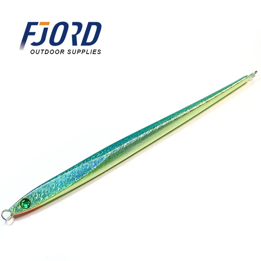 FJORD Customized Deep Sea Jigs 400g High Laser Reflective Saltwater Jigs for Boat Fishing