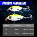 FJORD High Quality Small Jigs 10g 15g Metal Lure Jig with Hooks Lead Casting Slow Jigs for Freshwater - photo 9