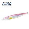 FJORD Customized 40g 60g 80g 100g 120g 150g 180g 220g 250g Fishing Lure Jig with 3d Eyes High Laser Effect Speed Jig - photo 3