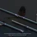 FJORD Carbon Telescopic Spinning Casting Fishing Rod 60g EVA Handle Slow Action 2.13m-3.2m Jigging Saltwater Boat Use - photo 5