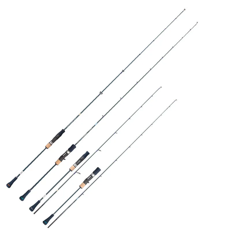 FJORD Telescopic Carbon Slow Jigging Rod 1.65m 1.73m Spinning Casting EVA Handle Fishing Rod for River Lake & Stream Use