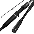 Carbon Fiber Telescopic Fishing Rod Saltwater Boat Casting Rod EVA Grip 1.98m 2.1m 2.4m Lake Stream Travel Pole - photo 3
