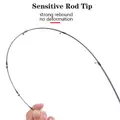 FJORD Telescopic Ultra Light Carbon Fishing Rod 2 Sections Slow Action EVA Handle Stream & River Use 90g Spinning Casting - photo 5