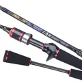 FJORD Telescopic Ultra Light Carbon Fishing Rod 2 Sections Slow Action EVA Handle Stream & River Use 90g Spinning Casting - photo 2