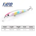 FJORD Customizable Minnow Hard Lure 8.5g 89mm for River Lake Saltwater Fishing Stainless Steel ABS Plastic Artificial Bait - photo 2