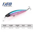 FJORD Customizable Minnow Hard Lure 8.5g 89mm for River Lake Saltwater Fishing Stainless Steel ABS Plastic Artificial Bait - photo 5