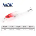 FJORD Customizable Minnow Hard Lure 8.5g 89mm for River Lake Saltwater Fishing Stainless Steel ABS Plastic Artificial Bait - photo 7