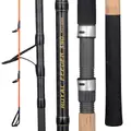 FJORD Carbon Telescopic Carp Fishing Rod-Spinning Saltwater Use 3.6m & 3.9m Lengths 3 Sections for Stream & River - photo 2