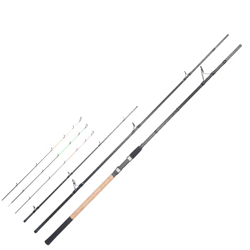 FJORD Carbon Telescopic Carp Fishing Rod-Spinning Saltwater Use 3.6m & 3.9m Lengths 3 Sections for Stream & River