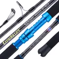 FJORD Carbon Telescopic Lure Fishing Rod EVA Handle Slow 60g Stream Deep Sea Boat Travel Saltwater 2.4m 2 Sections Heavy Duty - photo 6
