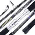 FJORD Carbon Telescopic Lure Fishing Rod EVA Handle Slow 60g Stream Deep Sea Boat Travel Saltwater 2.4m 2 Sections Heavy Duty - photo 3