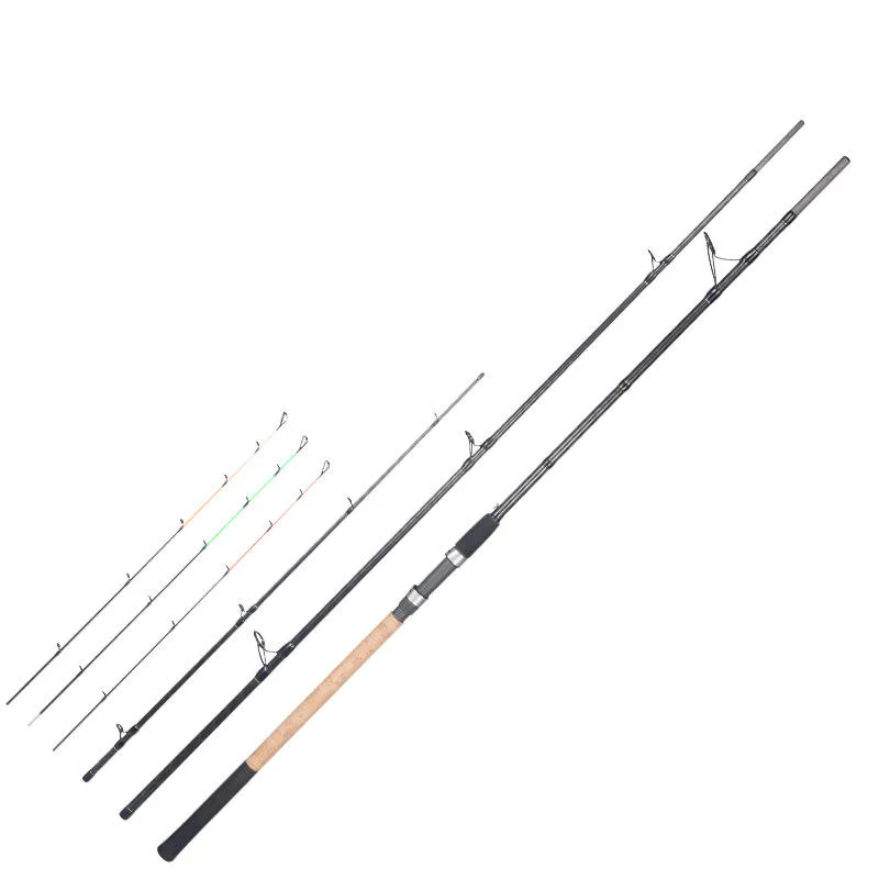 FJORD Telescopic Carbon Carp Fishing Rod 3.6m/3.9m Slow Action EVA Handle Boat/Saltwater/Lake Use