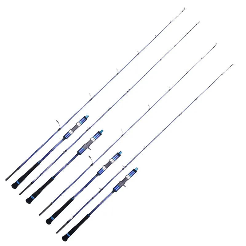 FJORD 1.91m Telescopic Carbon Fishing Rod for Saltwater Jigging Slow Jigging Technique for Lake River Stream Fishing EVA Handle