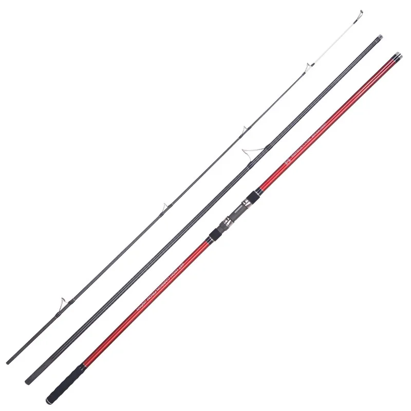 FJORD Telescopic Long Casting Boat Fishing Rod 4.2m Bass Carbon Super Hard for Stream & River Use