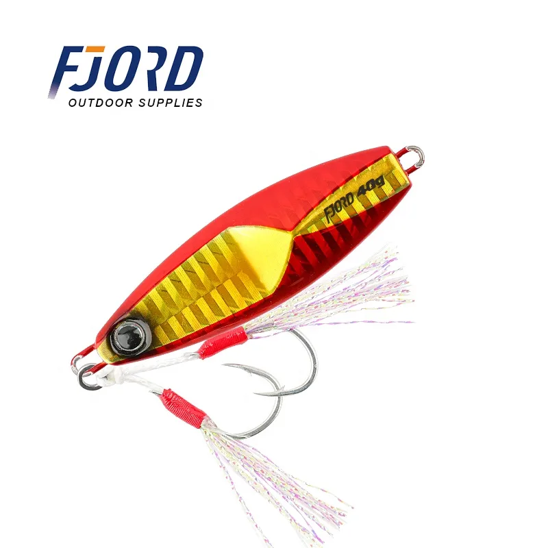 FJORD Jig Fishing Lure Swim Baits Lure Kit Lead Metal Saltwater River Lake Stream 15g-60g 53mm-84mm Hard Bait