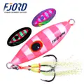 FJORD OEM Small Bee Slice Jig Lure Printed Metal 30g 40g 60g Saltwater Fishing Lure for Zander Pike - photo 7