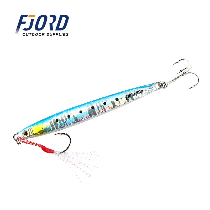 FJORD Metal Jig Fishing Lures Fishing Bait Sea Bass 40g 60g 95mm 110mm Casting Fishing Lure