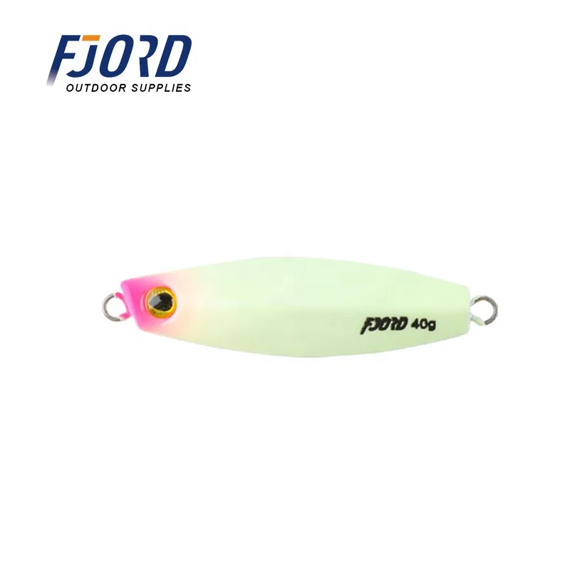 FJORD Stainless Steel & Lead Jig Fishing Lures Swim Baits Lure Kit for River Lake Stream 30g/40g/60g 60mm/65mm/70mm Hard Bait