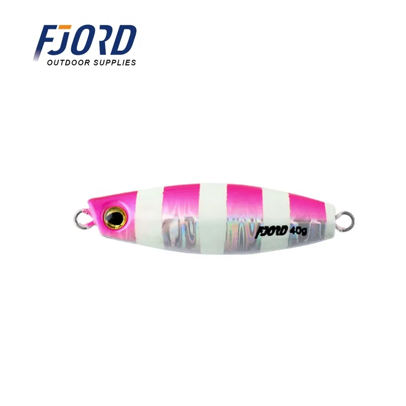 FJORD Fishing Lures Saltwater Jigging Lure Metal Bass Bait 30g 40g 60g 60mm 65mm 70mm Slice Lake & River