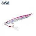 FJORD Slow Pitch Jigging Lure Metal Lead Slice Fishing Hard Bait 40g 60g 85mm 100mm Bass Fishing River Lake Stream - photo 6