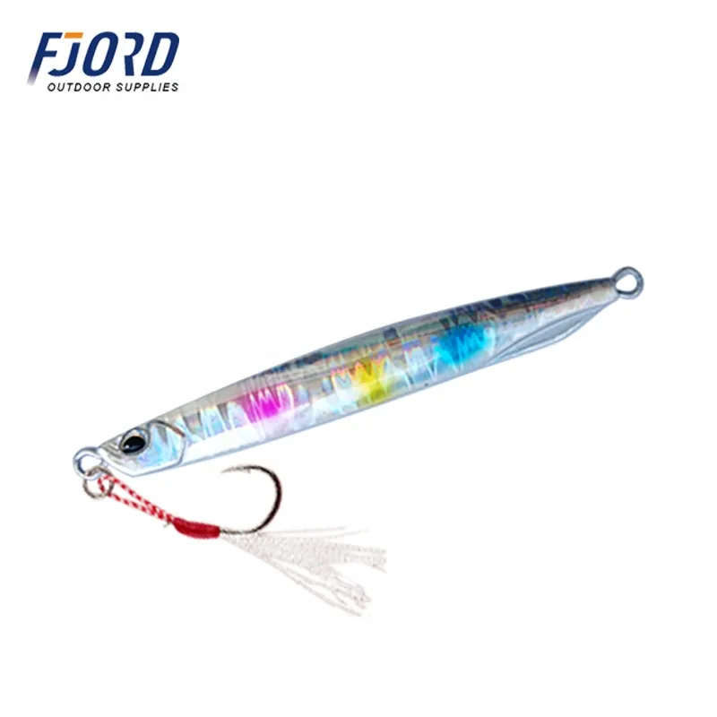 FJORD Fish Lure Fishing Bait Jig Lures Saltwater 40g 60g 85mm 100mm Metal Lure Jig Bass