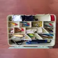 FJORD Lure Box PP Plastic High Strength Rigid Lightweight Fishing Tackle Storage 45*31*19cm Double-deck Lake River 20L Capacity - photo 4