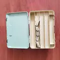 FJORD Lure Box PP Plastic High Strength Rigid Lightweight Fishing Tackle Storage 45*31*19cm Double-deck Lake River 20L Capacity - photo 5