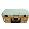 FJORD Lure Box PP Plastic High Strength Rigid Lightweight Fishing Tackle Storage 45*31*19cm Double-deck Lake River 20L Capacity - photo 1