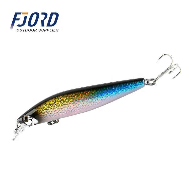 FJORD Sinking Exflash Minnow Fishing Lures  for Saltwater 17g 100mm Super Long Casting Minnow Lure