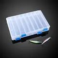 FJORD High Strength Rigid Double Side Fishing Tackle Lure Box 20L Capacity Model FJ-H488 Lake River Use 276*176*49mm PP Plastic - photo 2