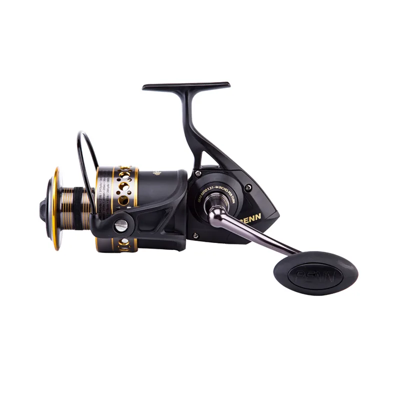 FJORD PENN BATTLE II BBATTLE Sea Black Color Saltwater Spinning Fishing Reel III Full Metal Powder OEM Outdoor Fishing Activity