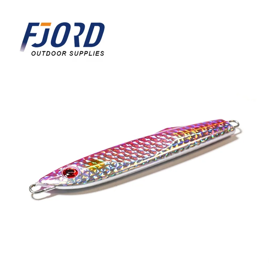FJORD Customized Fishing Lure 180g Jig Lures Glow Lead Jig Fishing Lure Metal Jig High Quality