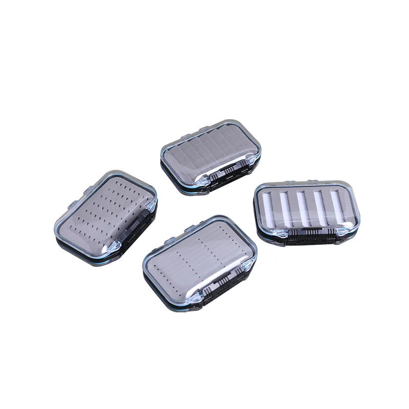 FJORD Plastic High Strength Small Portable Rigid Bait Box Fishing Tackle Box for Lake River Use Fly Fishing Accessories Lure