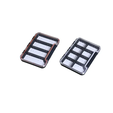 FJORD High Strength Rigid Plastic Bait Box for Fishing Accessories Below 20L Capacity Ocean Boat Lake & River Use Small Size