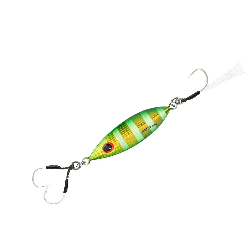 FJORD  Wholesale 30g 40g 60g Slow Pitch Jigs Lead Fishing Jig Glowing Lure Metal Lure Jig for Boat Fishing