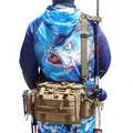 FJORD FJ Y12 Nylon Waterproof One-Layer Multi-Purpose Fishing Tackle Bag Backpack 28.5x13x22cm 935g Portable Outdoor Fishing - photo 1