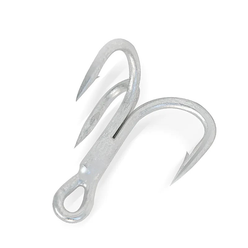 FJORD Fishing Hooks High Carbon Steel Fishing Hooks #2 #4 #6 Corrosion Resistant Treble Hooks