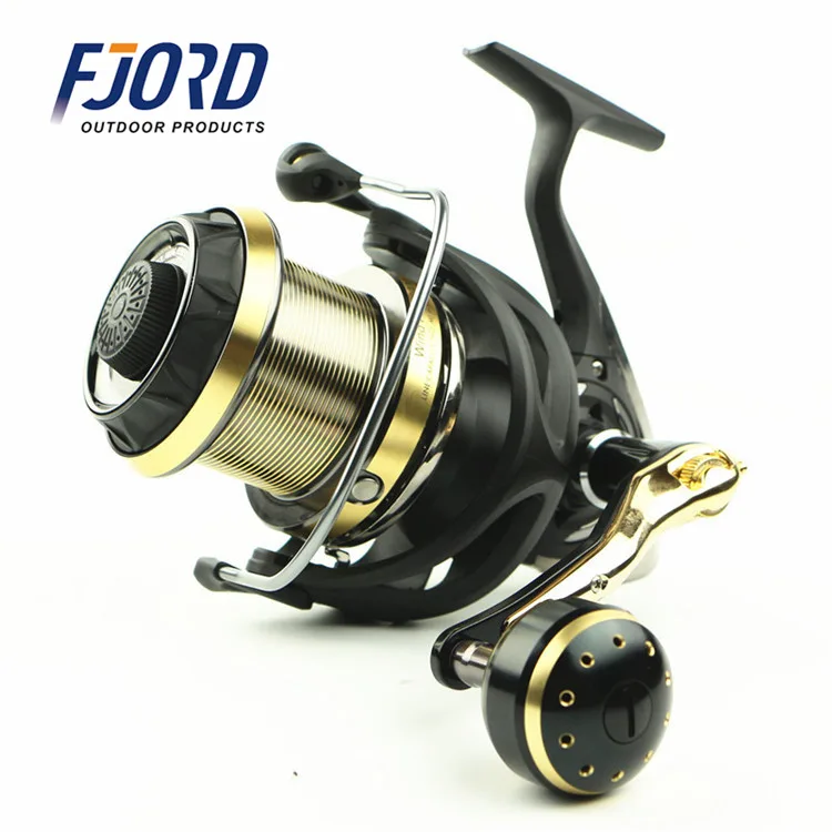 FJORD JCRL06 Spinning Fishing Reel Left Hand Stainless Steel 9+1BB Ball Bearings 5.5:1 Gear Ratio Stream Lake River Saltwater