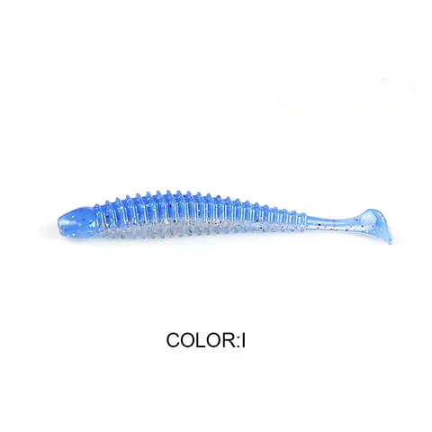 FJORD Bass Fishing Lures Slice Worm PVC Soft Bait Insect Long Tail 6.2cm/7.5cm/9cm Artificial Saltwater Lake River Stream