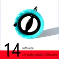 FJORD 14cm 16cm Hand Reel Metal Fishing Line Winder with Wire Fly Fishing Reel and Spool for Stream Fishing - photo 5