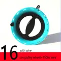 FJORD 14cm 16cm Hand Reel Metal Fishing Line Winder with Wire Fly Fishing Reel and Spool for Stream Fishing - photo 3