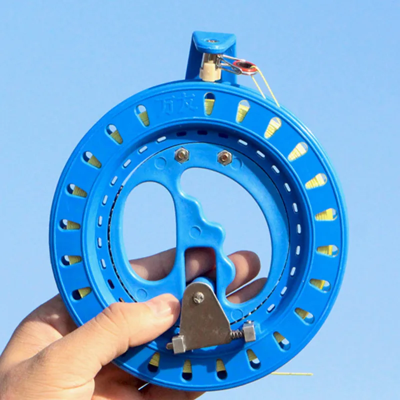 FJORD 15cm Left Hand Stainless Steel Fishing Line Winder Reel ABS Plastic Fly Fishing Fake Bait Lake River Stream Saltwater