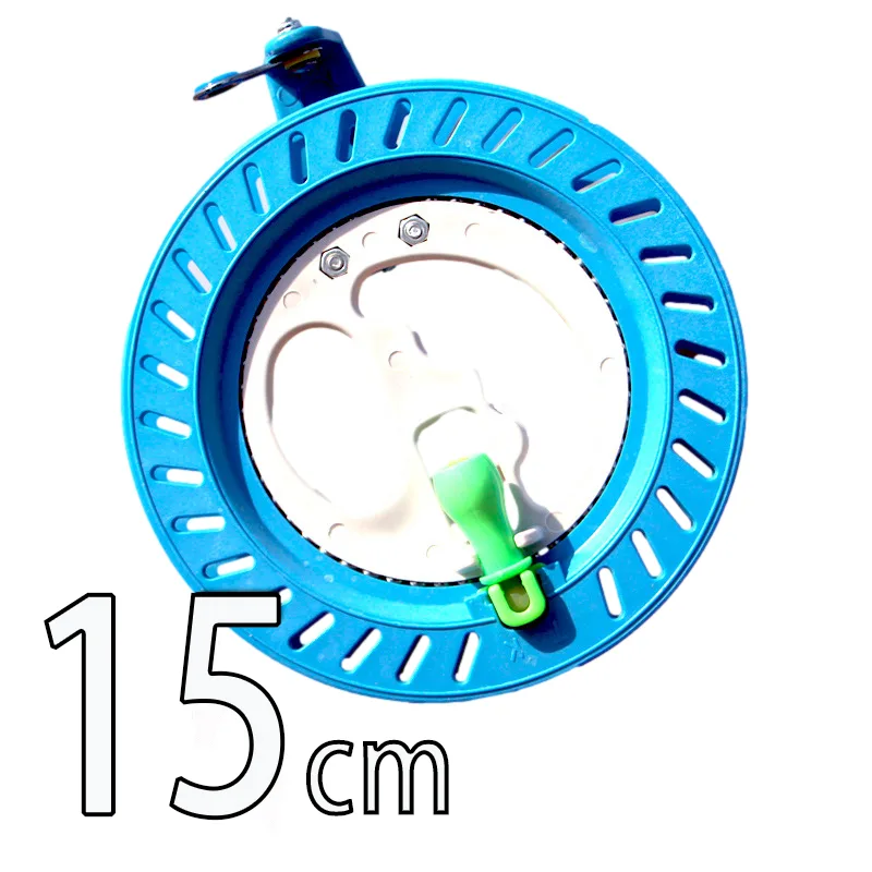 FJORD Spinning Reels Line Winder 15cm Stainless Steel ABS Plastic Hand Wheel for Fake Bait Stream River Lake Left Hand