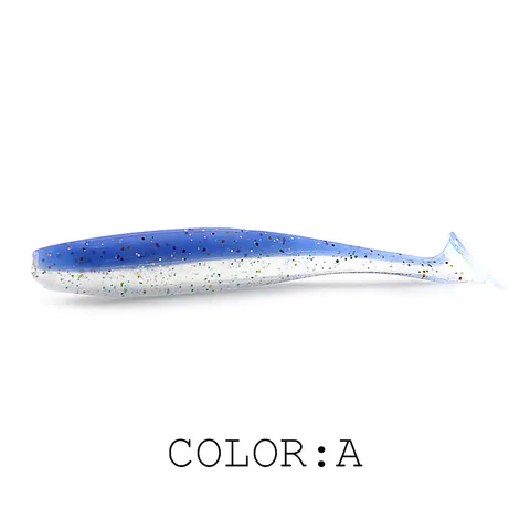 FJORD PVC Worm Lure Soft Plastic Fishing Lure Bait 10cm 7.5cm 5cm Saltwater Insect Bait Slice Long Tail River Lake Stream