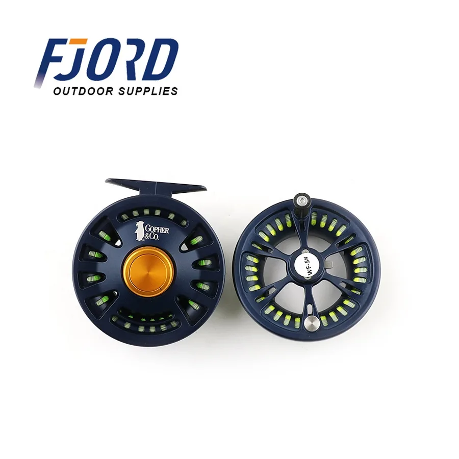 FJORD Fly Fishing Reel Full Metal Aluminium Reel for Fishing