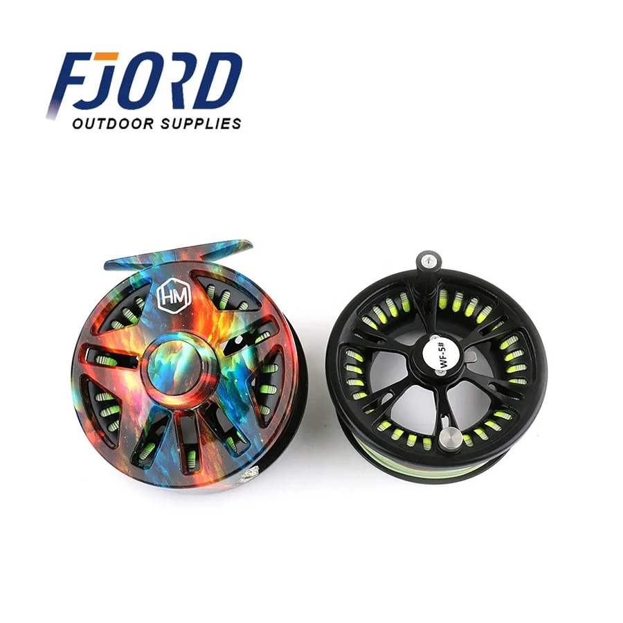FJORD New Design 4/5 WT Fly Fishing Reel High Quality Metal Fishing Fly Reels for Fishing