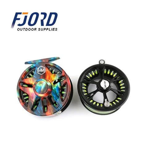 FJORD New Design 4/5 WT Fly Fishing Reel High Quality Metal Fishing Fly Reels for Fishing