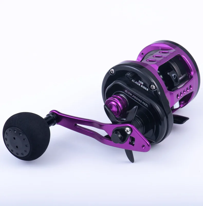 FJORD Reel Baitcasting 8+1BB Sea Fishing Slow Jigging Reel Freshwater 15kg Drag Power