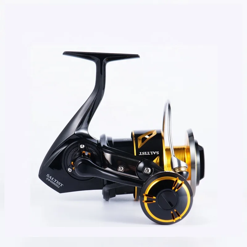 FJORD Saltwater Carp Spinning Reel High Speed Full Metal 9+1BB Stream River Lake Ocean Left Hand 6.2:1 Gear Ratio 25-35kg Drag